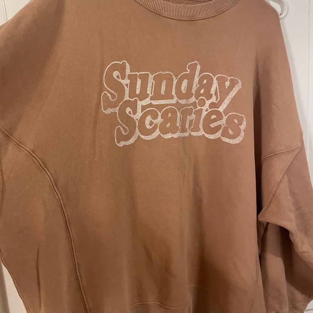 Aerie Tan Knit Top